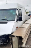 Аварійну ситуацію у Білій Криниці створив водій вантажівки