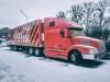 Свято наблизилося: відома новорічна вантажівка у Рівному