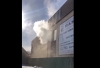 У Дубровиці дим з вікна ТЦ налякав людей (ВІДЕО)