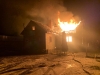 У селі на Сарненщині через коротке замикання загорівся будинок