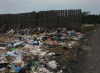 Жителі Володимирця влаштували сміттєзвалище при вході до нього