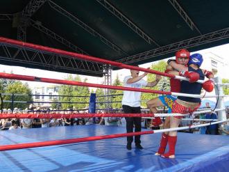 Таїландський бокс у центрі Рівного