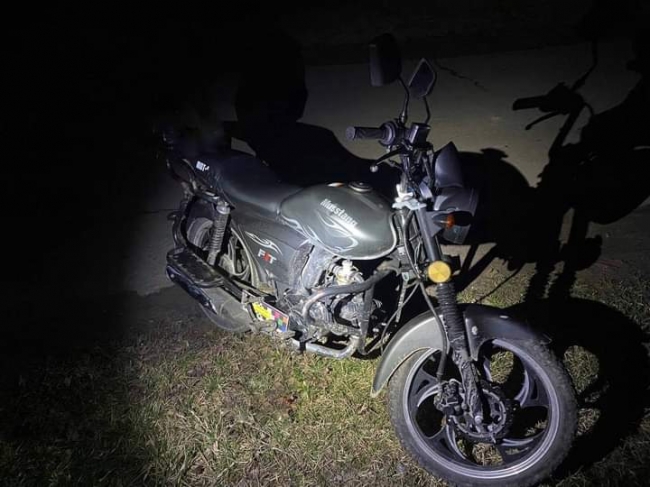 На Дубенщині в ДТП постраждав п`яний підліток на чужому мотоциклі