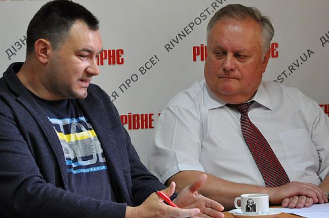 Володимир Хомко дискутував з Романом Сидорчуком під час відеозустрічі в редакції «РВ»