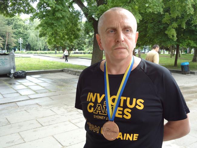Сергій Пандрак виборов бронзову медаль на Іграх Нескорених