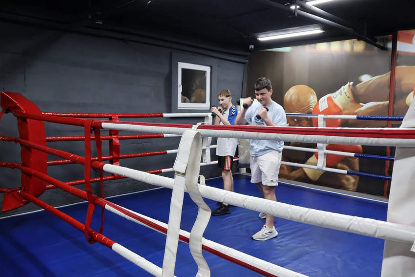 Діти вже тренуються у новому залі