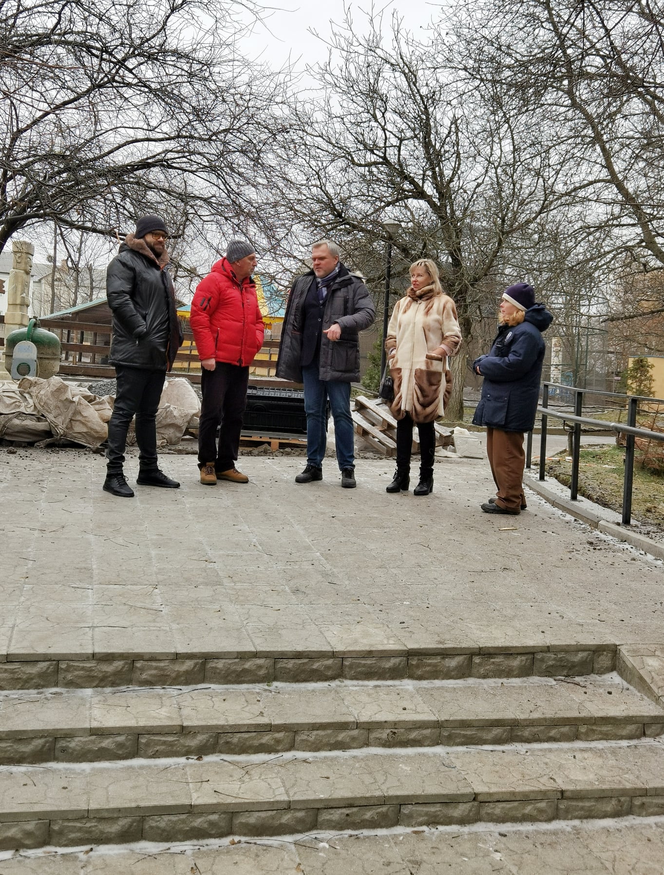 Реалізований проєкт капітального ремонту сходів з облаштуванням пандусів у Рівненському зоопарку