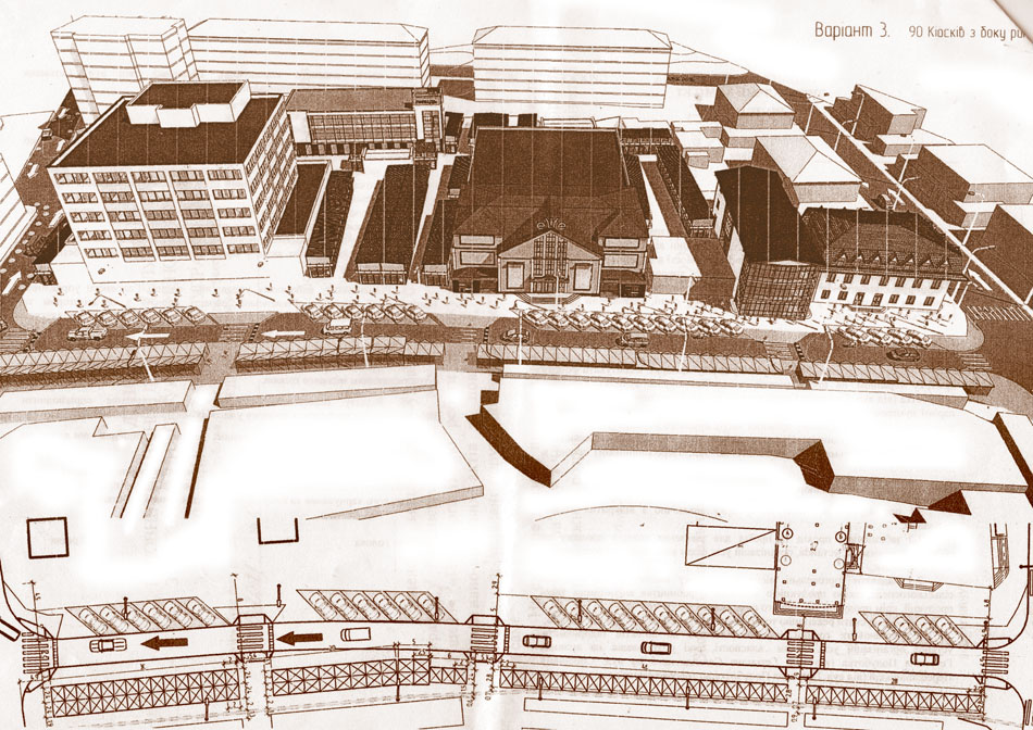 Один із варіантів того, який вигляд матиме вулиця Шевченка, запропонував архітектор Дмитро Котляров