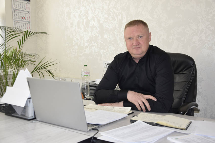 Олексій Юхименко, начальник міського шляхово-експлуатаційного управління