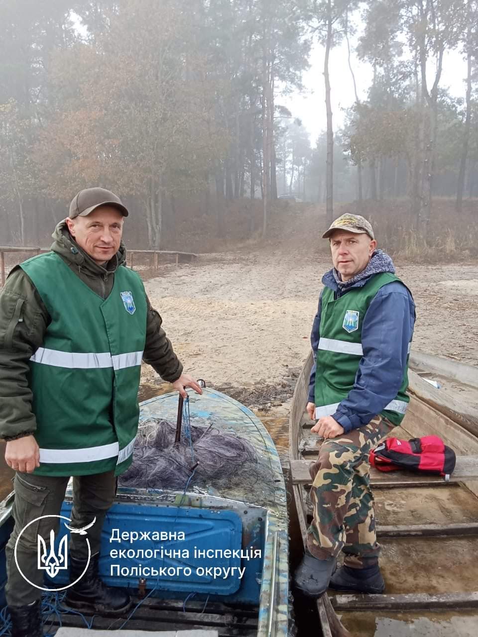 Екологи знайшли на Нобелі сітки рибалок-браконьєрів