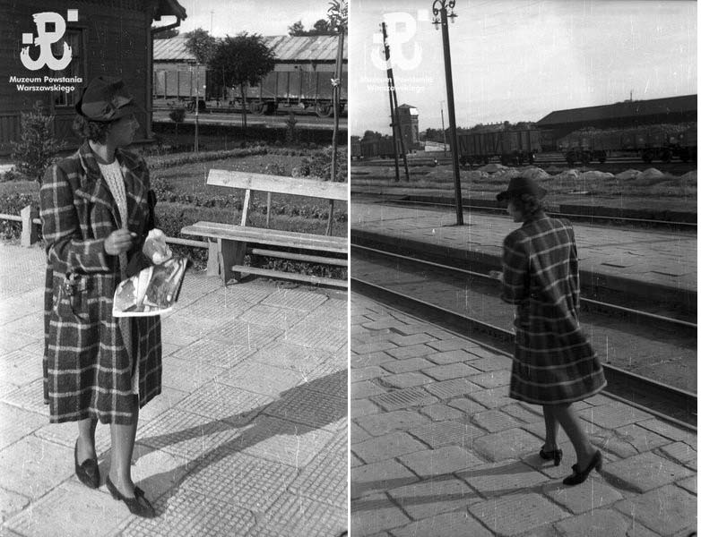 На пероні залізничного вокзалу у Рівному. Фото Єжи Карпіньскі, 1939 рік