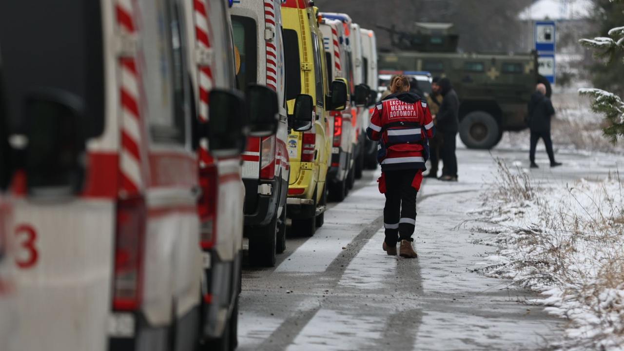 З полону Росії повернулися важкопоранені українці (ФОТО,ВІДЕО)