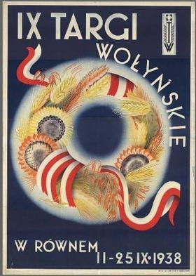 Рекламний плакат останніх ІХ торгів Волинських