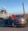 Аж зім'яло: на Рівненщині авто зіткнулося з вантажівкою