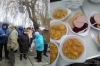 У Рівному волонтери організували обід для бездомних і пенсіонерів
