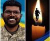 «Дантиста» зі Шрі-Ланки, який захищав Україну, поховали у Млинові (ВІДЕО)