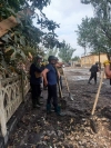Добровольці з Дубенщини допомагають херсонцям ліквідовувати наслідки підриву Каховської ГЕС