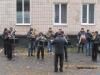 Духовий оркестр зіграв під стінами лікарні, щоб підтримати медиків (ВІДЕО)