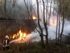 Івано-Франківська область: рятувальники загасили пожежу, що сталася внаслідок пориву нафтопроводу