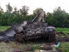 На Чернігівщині витягнули з дна річки два російських танки і кількох покійників