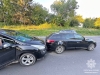 На Чорновола у Рівному «поцілувалися» авто, бо водій був напідпитку (ФОТО)