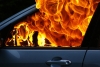 На дорозі на Рівненщині згоріло авто