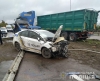 На Дубенщині авто поліцейських зіткнулося з вантажівкою: є травмовані