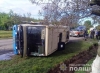 На Дубенщині перекинувся пасажирський автобус - є постраждалі