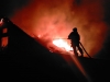 На Дубенщині вночі гасили чималу пожежу