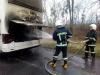 На «Київ-Чоп» загорілась маршрутка, що везла півсотні пасажирів з Польщі (ФОТО)