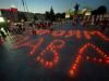  На Майдані Незалежності рівняни запалили свічки у пам`ять про загиблих захисників