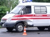 На Рівненщині карета швидкої везла до лікарні пацієнта і потрапила у ДТП