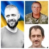 На Рівненщині провели в останню дорогу трьох захисників, які загинули на Донеччині