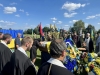На Рівненщині з воїном прощалися на футбольному полі (ФОТО)