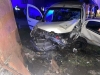 На Закарпатті автомобіль влетів у паркан: постраждали пасажири з Рівненщини