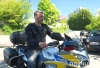 Перший український мандрівник довкола світу навчав поліцейських у Рівному їздити на мотоциклах