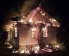 Пожежа на Дубенщині: будинок згорів майже вщент