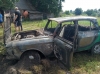 Пожежа на Зарічненщині: згоріли гараж, «Москвич» та мотоцикл 