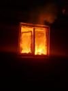 Пожежа у Рудці: вогонь знищив дах та пошкодив вікна