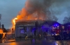 Пожежа у Клевані: один магазин згорів, а два інших врятували