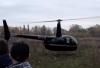 Приватний гелікоптер підняв фурор у Здолбунові (ВІДЕО)