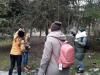 Рівненська зоозахисниця викликала поліцію до дівчини, яка гуляла Лебединкою з лисицею 