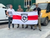Рівненські волонтери зібрали черговий масштабний гуманітарний вантаж для білоруських добровольців з полку Калиновського