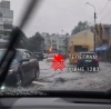 Рясний дощ затопив вулиці Рівного (ВІДЕО)