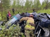 Рятувальники показали, як з розтрощеного авто людей діставали