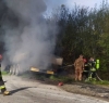 У ДТП на Дубенщині згоріли два авто: є жертви
