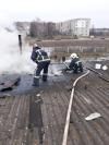 У Дубні рятувальники працювали на даху