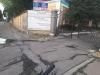 Скарга «заморозила» ремонт тротуару біля військового госпіталю