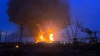 Скаржаться на «прильот»: у російському місті було три пожежі