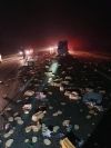Трасу на Рівненщині засипало хлібом: загинув водій вантажівки